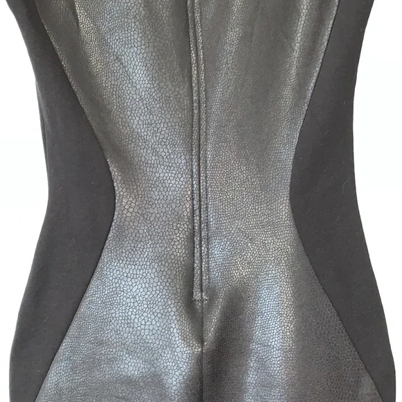 🔥BAR lll faux leather embossed snake print detail dress - Picture 3 of 9